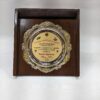 Single Fold Metal Dish Table Top Trophies